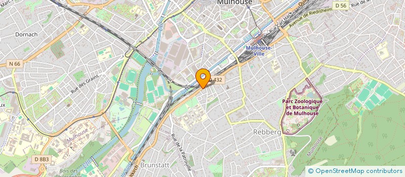 localisation de l'entreprise MONSIEUR FARAZ HASANI  MULHOUSE