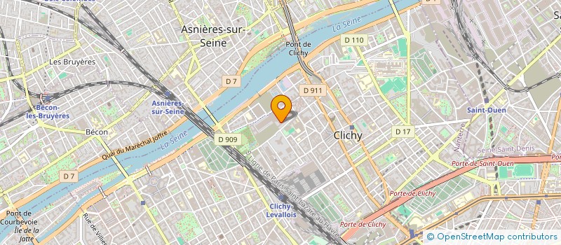 localisation de l'entreprise MONSIEUR FARDEEZ SURROOP à CLICHY