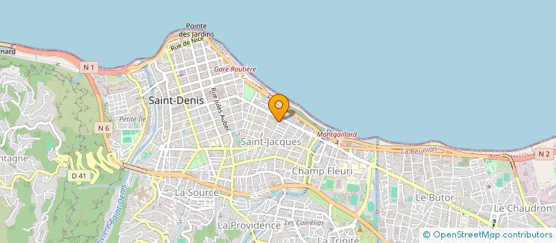 localisation de l'entreprise MONSIEUR FAREL ALI  SAINT-DENIS