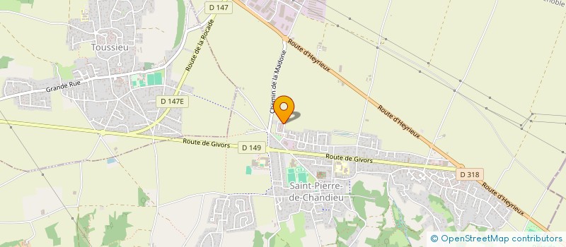 localisation de l'entreprise MONSIEUR FARES ABACHA  SAINT-PIERRE-DE-CHANDIEU