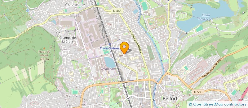 localisation de l'entreprise MONSIEUR FARES ALKEMA à BELFORT