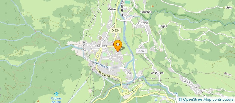 localisation de l'entreprise MONSIEUR FARES ALKHALAF  LARUNS