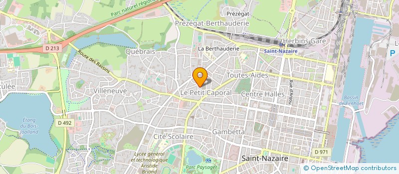 localisation de l'entreprise MONSIEUR FARES AOUIDA  SAINT-NAZAIRE