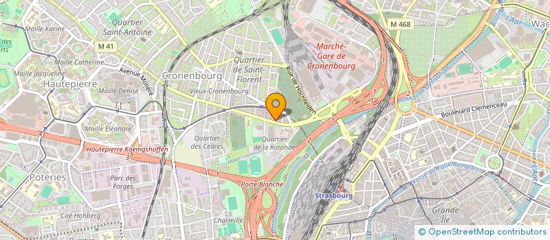 localisation de l'entreprise MONSIEUR FARES ASLI à STRASBOURG