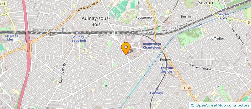 localisation de l'entreprise MONSIEUR FARES BEKKA  AULNAY-SOUS-BOIS