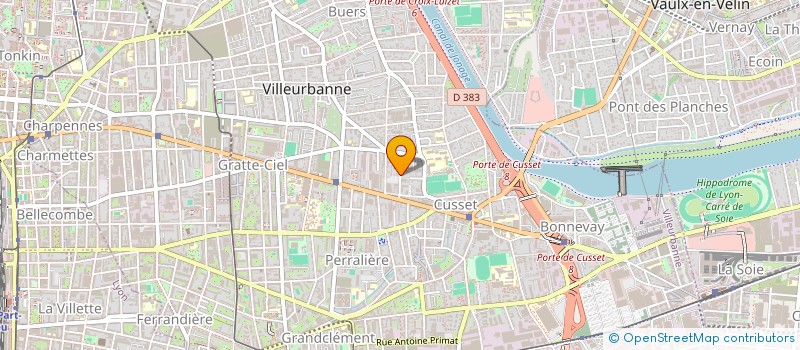 localisation de l'entreprise MONSIEUR FARES BELAIB  VILLEURBANNE