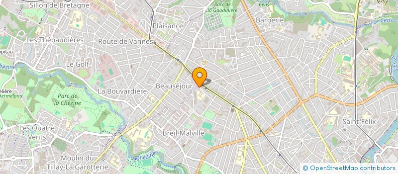 localisation de l'entreprise MONSIEUR FARES BEN HASSEN à NANTES