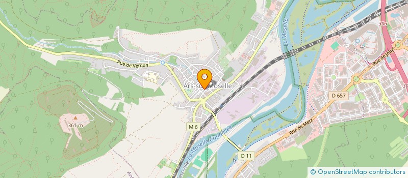 localisation de l'entreprise MONSIEUR FARES BENDJENAD  ARS-SUR-MOSELLE