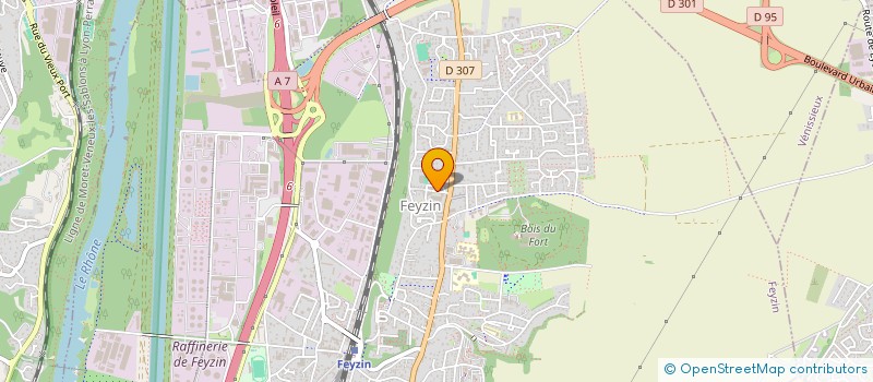 localisation de l'entreprise MONSIEUR FARES BEZZALLA  FEYZIN