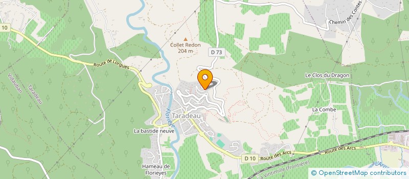 localisation de l'entreprise MONSIEUR FARES BOUASLA  TARADEAU