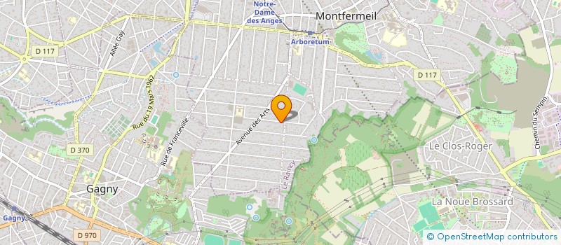 localisation de l'entreprise MONSIEUR FARES CHAIBI  MONTFERMEIL