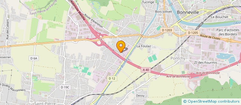 localisation de l'entreprise MONSIEUR FARES CHEBBI  SAINT-PIERRE-EN-FAUCIGNY