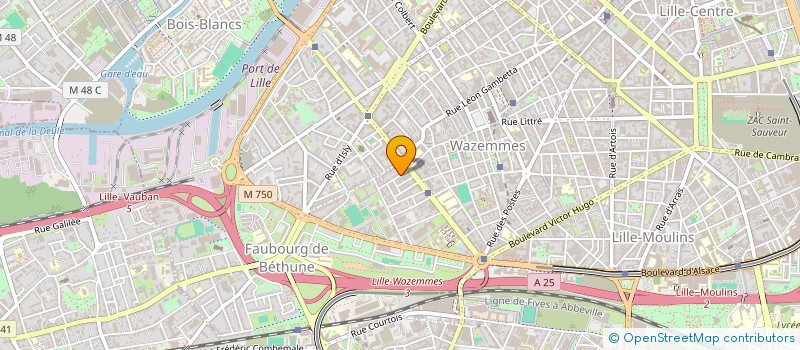 localisation de l'entreprise MONSIEUR FARES CHEIKH  LILLE