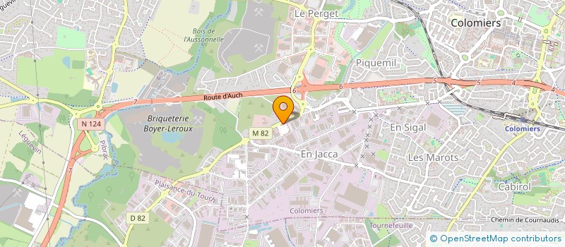 localisation de l'entreprise MONSIEUR FARES CHEKOUCH à COLOMIERS