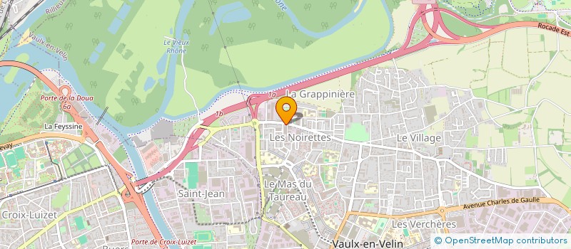 localisation de l'entreprise MONSIEUR FARES CHELOUAH  VAULX-EN-VELIN