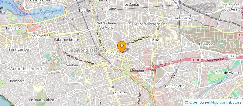 localisation de l'entreprise MONSIEUR FARES DENDANI à MARSEILLE