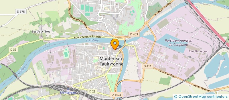 localisation de l'entreprise MONSIEUR FARES DJABOUR  MONTEREAU-FAULT-YONNE