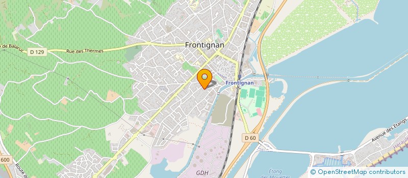 localisation de l'entreprise MONSIEUR FARES DJERMOUN à FRONTIGNAN