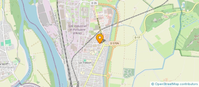 localisation de l'entreprise MONSIEUR FARES FAHIM  ARLES