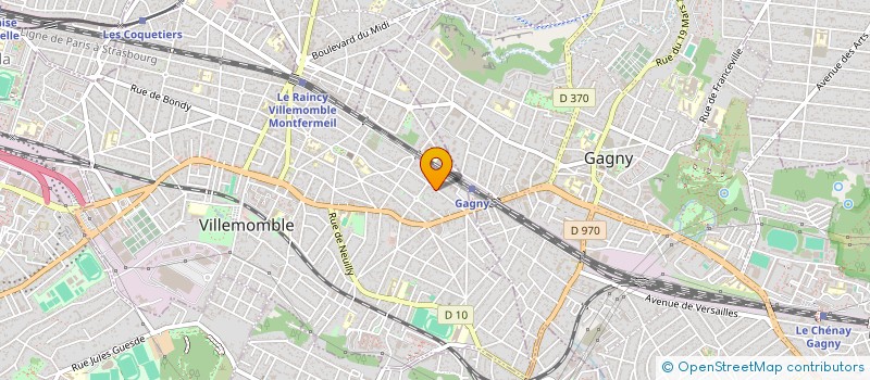 localisation de l'entreprise MONSIEUR FARES FARES BENAMAR à VILLEMOMBLE