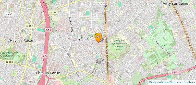 localisation de l'entreprise MONSIEUR FARES FARSI  L'HAY-LES-ROSES