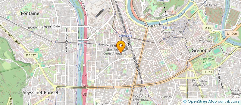 localisation de l'entreprise MONSIEUR FARES FOUDIL  GRENOBLE