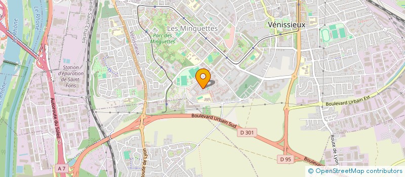 localisation de l'entreprise MONSIEUR FARES GASSAB  VENISSIEUX