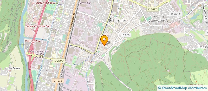 localisation de l'entreprise MONSIEUR FARES GAZZAH à ECHIROLLES