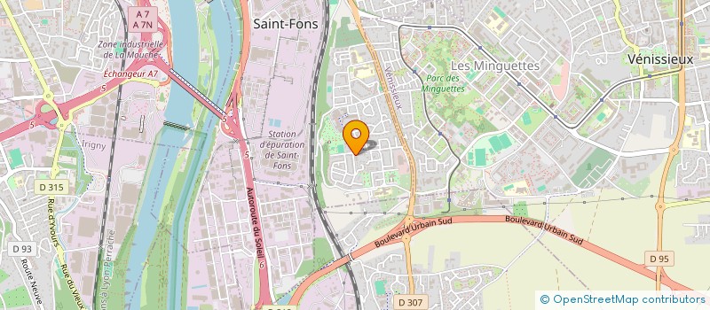 localisation de l'entreprise MONSIEUR FARES GHADAR  SAINT-FONS