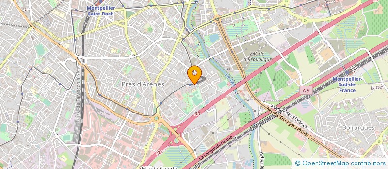 localisation de l'entreprise MONSIEUR FARES GRADA à MONTPELLIER