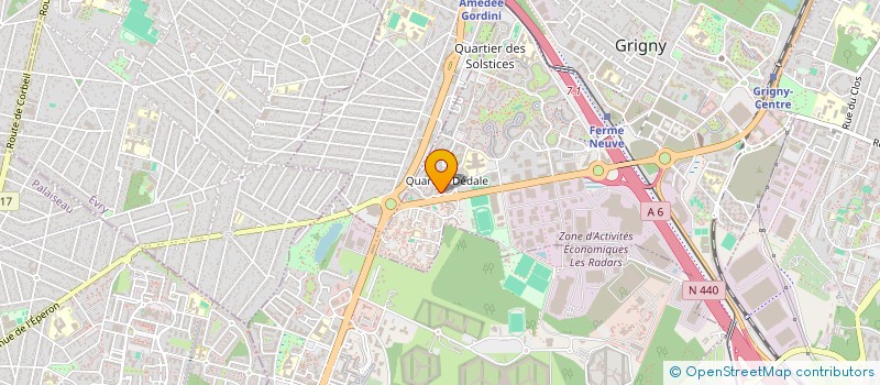 localisation de l'entreprise MONSIEUR FARES GUERRA  GRIGNY