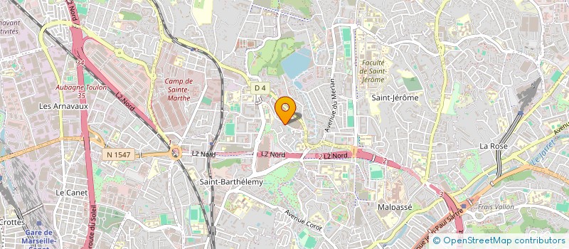 localisation de l'entreprise MONSIEUR FARES HADDOU à MARSEILLE