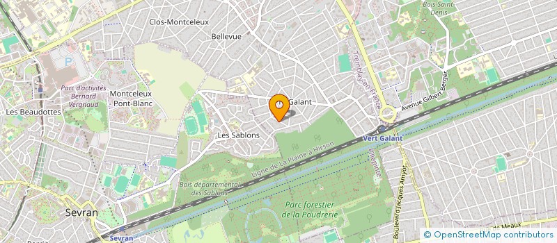 localisation de l'entreprise MONSIEUR FARES HADJ-MOHAMED  VILLEPINTE