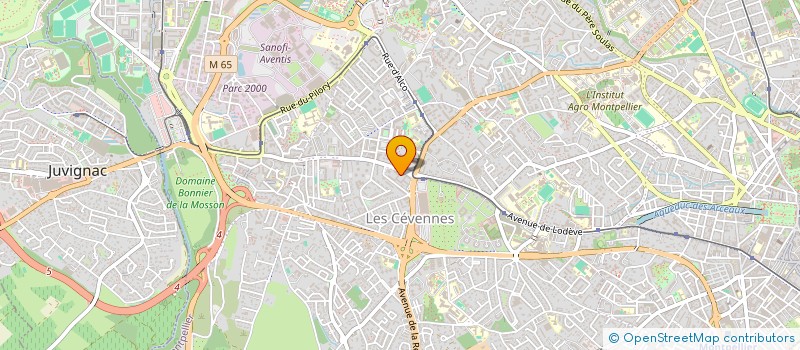 localisation de l'entreprise MONSIEUR FARES HAFID à MONTPELLIER