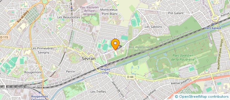 localisation de l'entreprise MONSIEUR FARES HAINE à SEVRAN