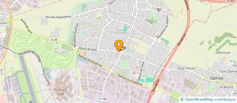 localisation de l'entreprise MONSIEUR FARES HAMMAMI  CHASSIEU