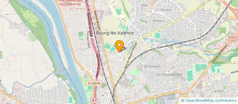 localisation de l'entreprise MONSIEUR FARES HERZI  BOURG-LES-VALENCE