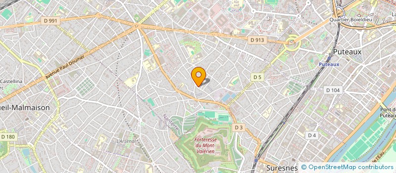 localisation de l'entreprise MONSIEUR FARES KAOU à NANTERRE