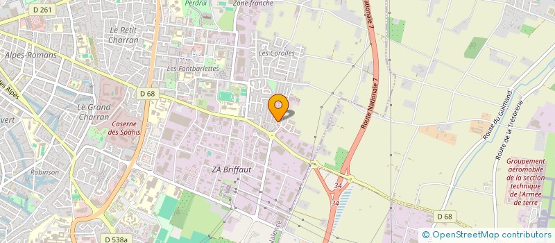 localisation de l'entreprise MONSIEUR FARES KERDJOU  VALENCE