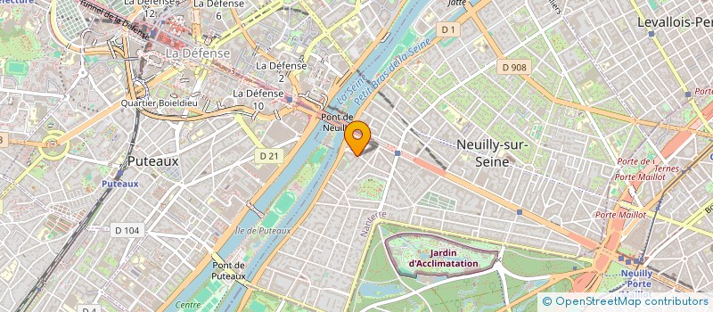 localisation de l'entreprise MONSIEUR FARES KUZBARI à NEUILLY-SUR-SEINE