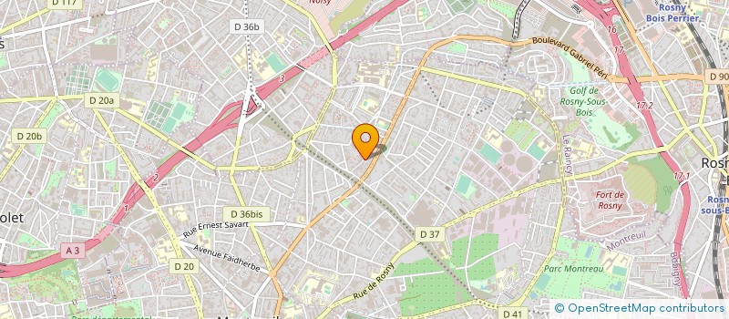 localisation de l'entreprise MONSIEUR FARES LAOUAMEN à MONTREUIL