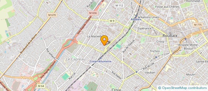 localisation de l'entreprise MONSIEUR FARES LOURABI  ROUBAIX