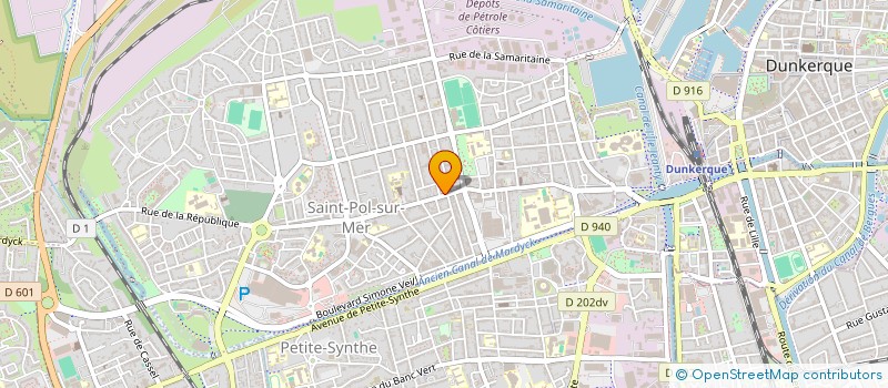 localisation de l'entreprise MONSIEUR FARES MAHDAOUI  DUNKERQUE