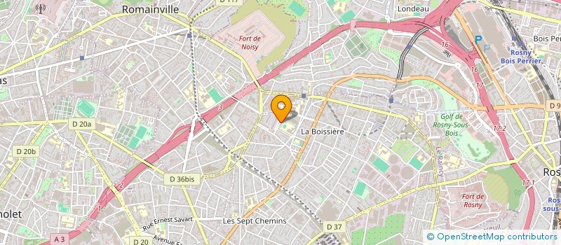 localisation de l'entreprise MONSIEUR FARES MALOUM à MONTREUIL