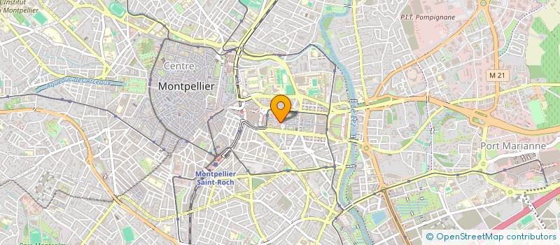 localisation de l'entreprise MONSIEUR FARES MANRY à MONTPELLIER