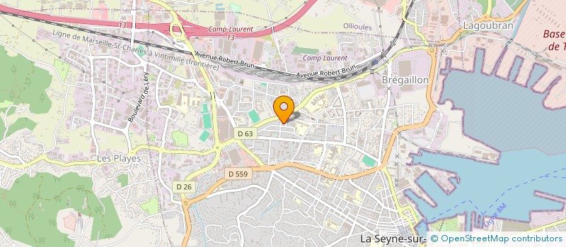 localisation de l'entreprise MONSIEUR FARES MEKKI  LA SEYNE-SUR-MER