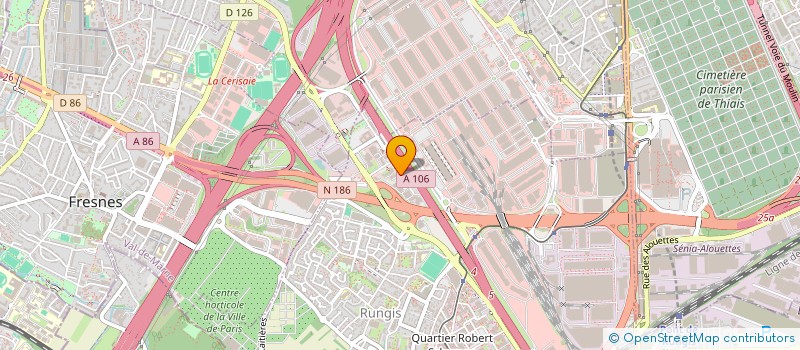 localisation de l'entreprise MONSIEUR FARES MERZOUG  RUNGIS