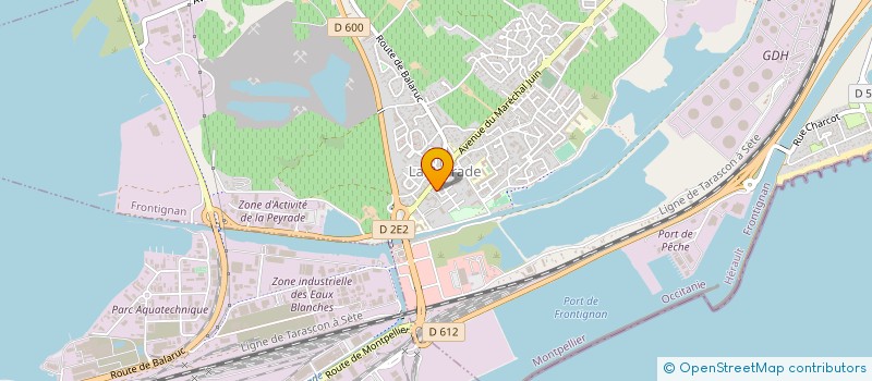 localisation de l'entreprise MONSIEUR FARES MESSAOUDI à FRONTIGNAN