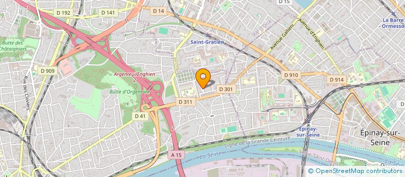 localisation de l'entreprise MONSIEUR FARES MIHOUBI  ARGENTEUIL