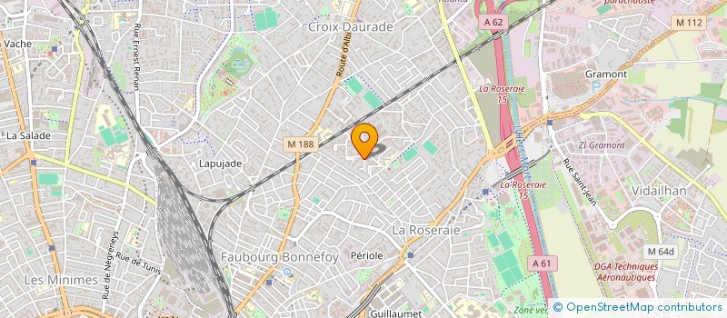 localisation de l'entreprise MONSIEUR FARES MIMOUN  TOULOUSE